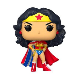 Funko 55008 Pop Heroes: Wonder Woman 80th-Wonder Woman (ClassicW/Cape)