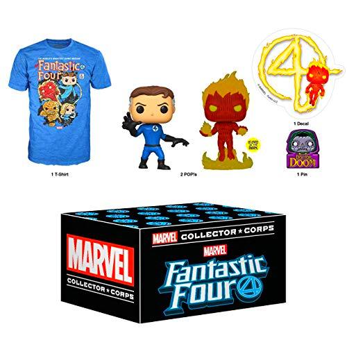 Funko Marvel Collector Corps Caja de suscripción Fantastic Four