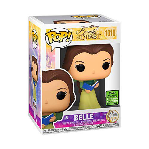 Pop! Beauty and the Beast 1010 Belle with Green Dress 30th Anniversary (2021 Spring Convention Exclusive)
