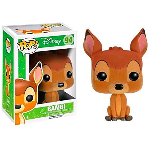 Funko - Figurine Disney Bambi - Bambi Flocked Exclu Pop 10cm