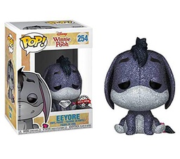 Winnie The Pooh Funko Pop 254 Eeyore 9 cm Glitter Diamond Collection Special ED