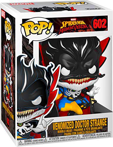Funko - Pop! Marvel: Max Venom - Doctor Strange Figura Coleccionable