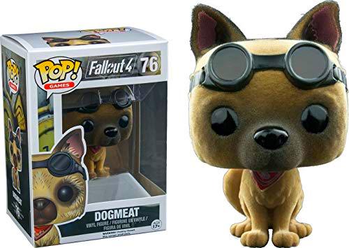Pop! Games Fallout 4 Vinyl Figure Dogmeat #76 EB Games / Gamestop Exclusive Flocked, Fuzzy …