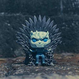 Funko- Pop Deluxe: Game of S10: Night King Sitting on Throne Figura Coleccionable