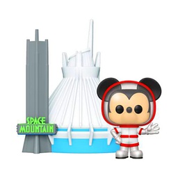 Funko 60246 Pop Town: Walt Disney World 50- Space Mountain w/ Mickey