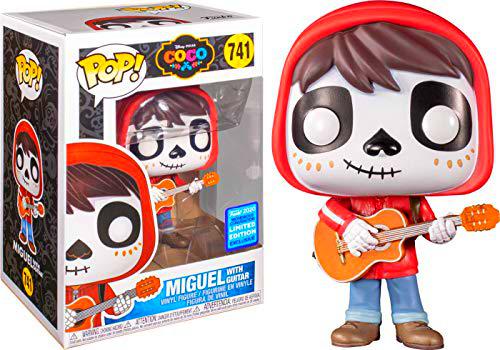 Funko - Figurine Disney Pixar - Coco - Miguel with Guitar Wandrous Convention 2020 Limited Edition Pop 10cm