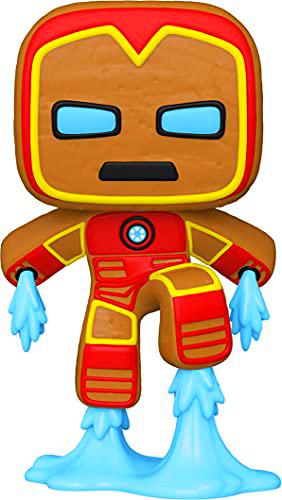 Funko- Pop Marvel Holiday-Iron Man S3 Figura coleccionable