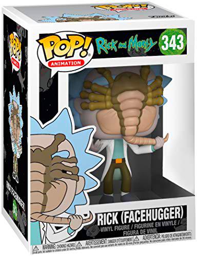 Pop! Rick &amp; Morty - Pop Rick Facehugger (Exclusive)