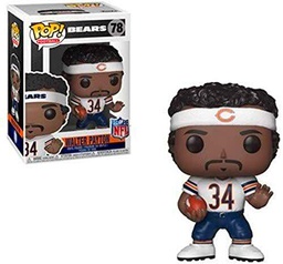 Funko - NFL Legends: Walter Payton Pop, Multicolor, 3301