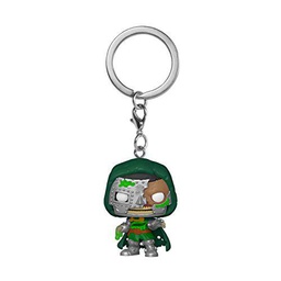Funko 54385 POP Keychain Marvel Zombies- Dr. Doom