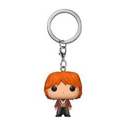 Funko- Keychain Harry Potter Llavero Ron Weasley, Color Mulitcolor