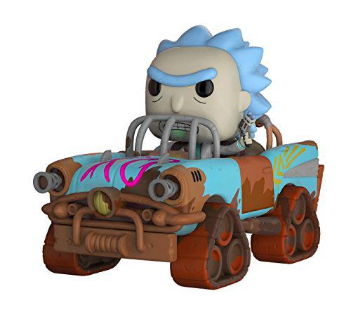 Funko-28456 and Morty Mad MAX Rick Pop Rides, Multicolor