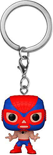 Funko- Pop Keychain Marvel Luchadores Spider-Man Juguete coleccionable