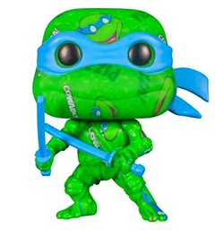 Leonardo Artist Series Teenage Mutant Ninja Turtles Funko Pop! Figura de vinilo con protector Pop!