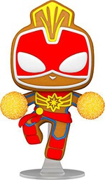 Funko- Pop Holiday-Captain Marvel S3 Figura coleccionable