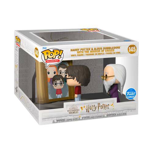 Exclusivo de Amazon Funko POP! Momento: Harry Potter y Albus Dumbledore con el espejo de Erised