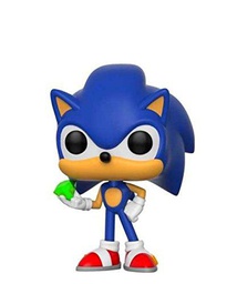 Funko Pop! Games - Sonic - Sonic with Emerald #284 Vinyl Figure 10cm