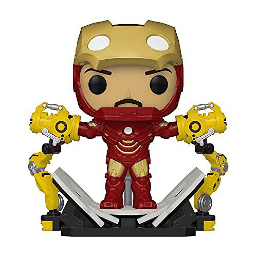 Marvel- Pop 2: Iron Man MKIV con pórtico Que Brilla en la Oscuridad Figura DE Vinilo