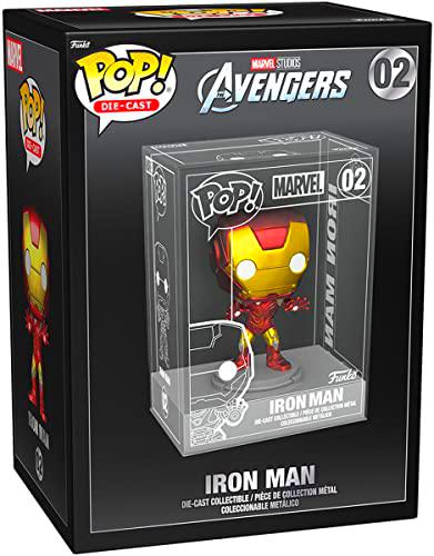 Funko POP! 57088 - Figura de hombre de hierro fundido a presión de los Vengadores