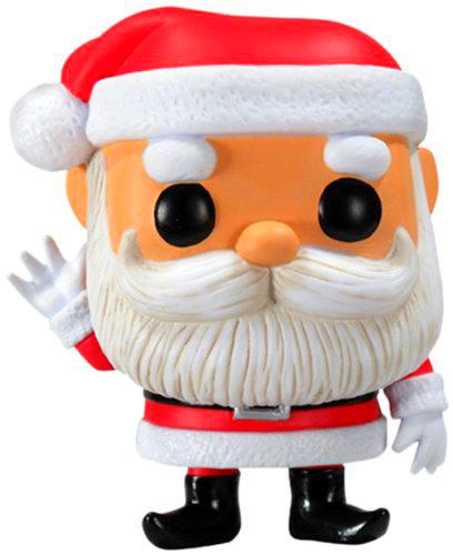 Rudolph, el Reno de la Nariz roja Pop! Vinyl Figura Santa Claus 9 cm