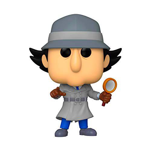 Funko- Pop Animation Inspector Gadget w/Chase (Styles May Vary) Figura Coleccionable