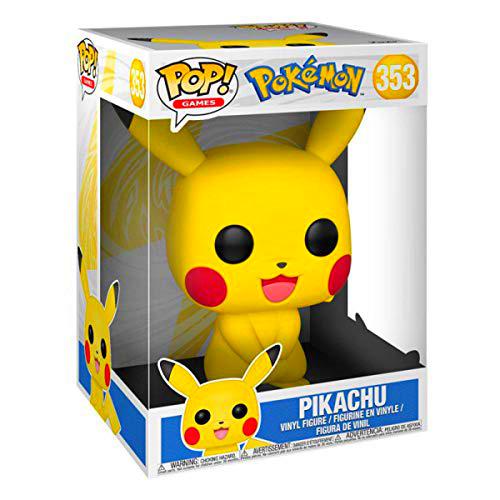 Funko Pokemon Pop Supersized 10-Inch Vinyl Figure - Pikachu