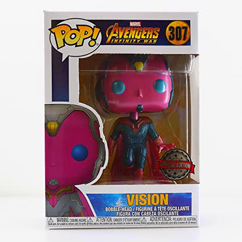 Funko Pop! Marvel Avengers Infinity War Vision (Hot Topic) Exclusive Vinyl Figure #307