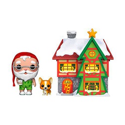 Funko Pop! Town: Holiday - Santas House w/Santa &amp; Nutmeg