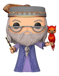 Funko- Pop Harry Potter: 10" Dumbledore w/Fawkes S10 Figura Coleccionable