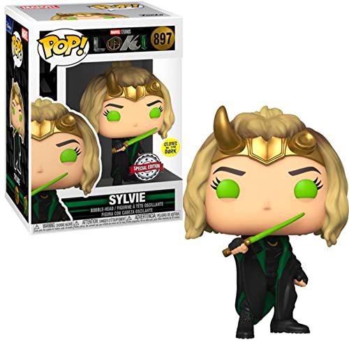 Funko Vinilo Pop 57280 Loki: Sylvie (resplandor en la oscuridad) #897