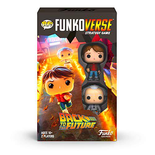 Funko 46068 Pop Funkoverse: Back to The Future-100 Expandalone Juego de Mesa de Estrategia, Multicolor