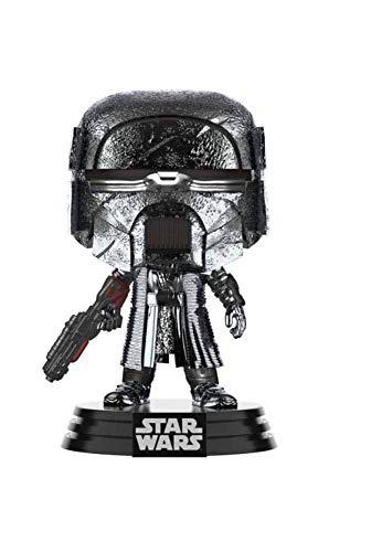 Funko - Pop! Star Wars The Rise of Skywalker - KOR Blaster (Hematite Chrome) Figura Coleccionable