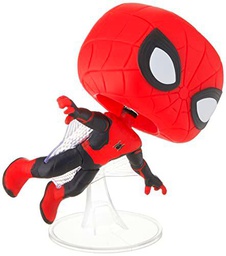 Funko- Figura Pop Marvel Way Home Spiderman Upgraded Suit Vinyl