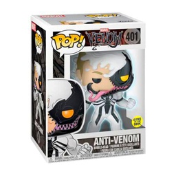 POP! Marvel: Anti-Venom Eddie Brock Figura de vinilo que brilla en la oscuridad # 401 Exclusivo