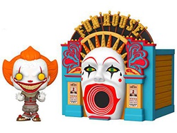 Funko- Pop Town: IT 2-Demonic Pennywise w/Funhouse Chapter 2 Balloon 15 Collectible Toy