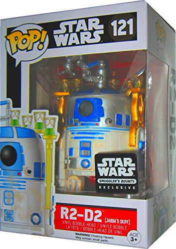 Star Wars Smuggler's Bounty Exclusive R2-D2 on Jabba's Skiff Funko Pop #121 by FunKo