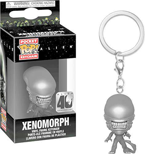 Funko- Pop Alien 40th Aliens Keychain Xenomorph, Multicolor (37752)