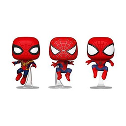 Pop Marvel: Spider-Man: NO Way Home S3- 3PK- Leaping Spider-Man