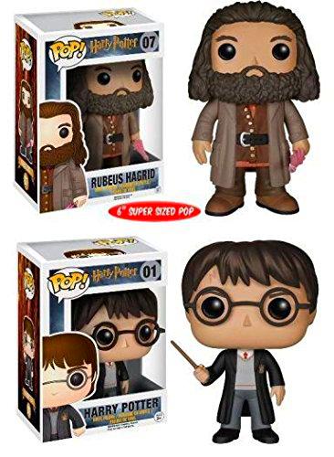 Funko POP! Harry Potter: Harry Potter + Rubeus Hagrid