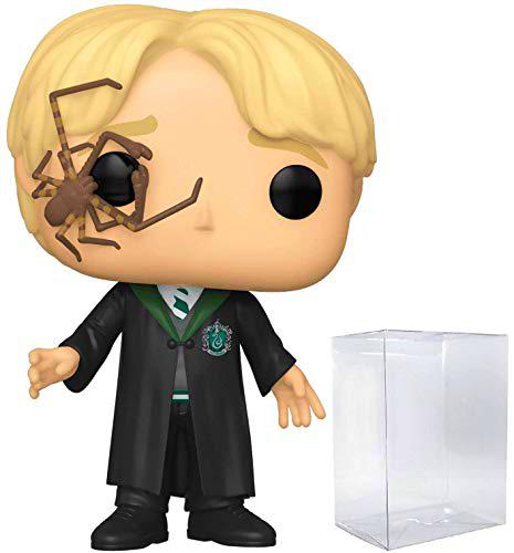 HARRY POTTER - Draco Malfoy con látigo Spider Funko Pop! Figura de vinilo (empaquetado con funda protectora compatible con caja Pop)