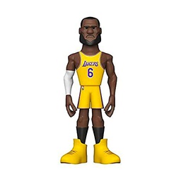 Funko Gold 5" NBA: Lakers- Lebron. Chase!! This Pop! Figure Comes with a 1 in 6 Chance of Receiving The Special Addition Alternative Rare Chase Version