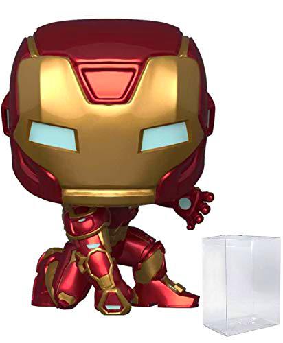 Iron Man # 626 Pop Games: Figura de vinilo de Avengers Gamerverse (con protector de plástico EcoTEK para proteger la caja de exhibición)