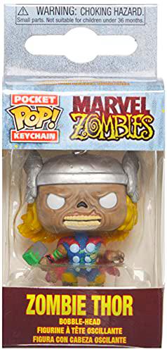 Funko 54426 POP Keychain Marvel Zombies- Thor