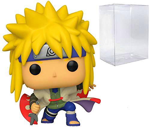 POP Naruto Shippuden - Minato Namikaze Funko Pop! Figura de vinilo (con funda protectora compatible con caja pop) Multicolor 9,5 cm