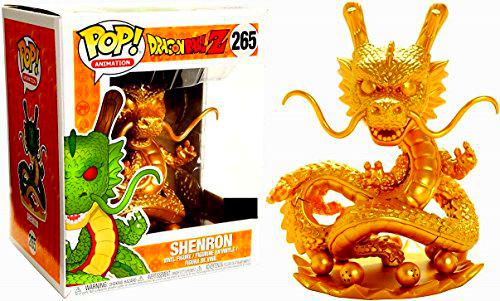 Figura Pop! Dragonball Z Shenron Dragon Gold Exclusive 15cm