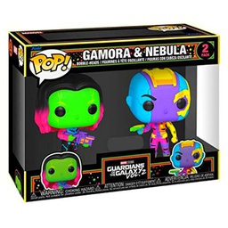 Pop! Guardians of The Galaxy Vol. 2 - Gamora &amp; Nebula Blacklight Pop! Vinilo Figura 2-Pack