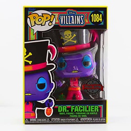 Funko Pop Disney: Villains- Dr.Facillier (Blacklight), 60394