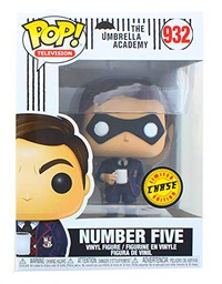 Pop! TV: Number Five Chase Edition The Umbrella Academy Pop! Vinyl Figure (Includes Compatible Pop Box Protector Case)