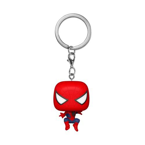 Funko Pop Keychain: Spider Man: No Way Home S3- Leaping Spider Man 2