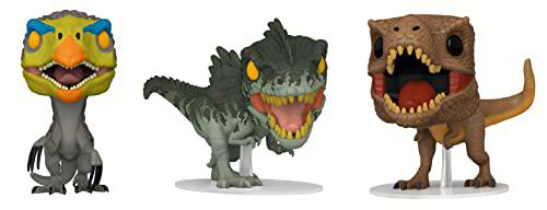 Funko Pop! Jurassic World Dominion: Dinosaur 3-Pack Exclusive Vinyl Figures